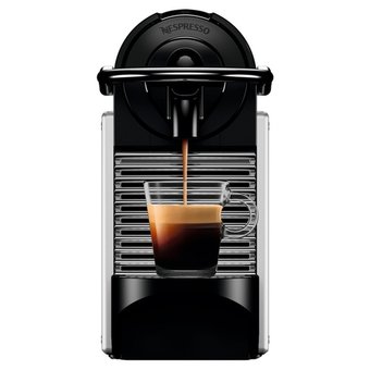  Кофемашина Delonghi Nespresso Pixie EN124.S серебристый 