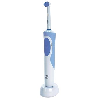 Зубная щетка электрическая Oral-B Vitality Sensitive белый/голубой 