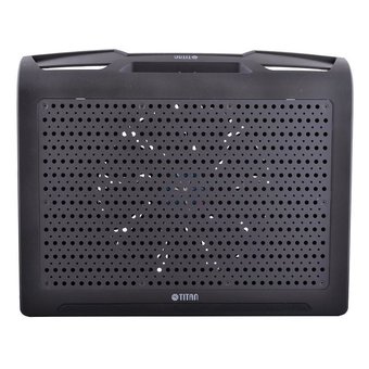  Подставка для ноутбука Titan (TTC-G25T/B4) черный 17"384x312x54мм 20дБ 4xUSB 1x 200ммFAN алюминий/пластик 