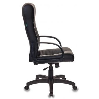  Кресло руководителя Бюрократ KB-10LITE/BLACK черный искусственная кожа 
