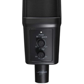  Микрофон проводной Hama uRage MIC xStr3am Revolution 2.5м черный 