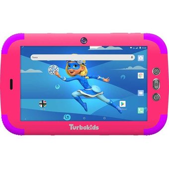  Планшет Turbo TurboKids Princess 16Gb+3G розовый 