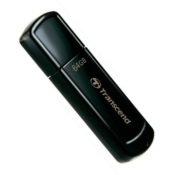  USB-флешка Transcend 64Gb Jetflash 350 TS64GJF350 USB2.0 черный 