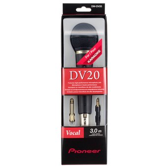  Микрофон проводной Pioneer DM-DV20 3м черный 