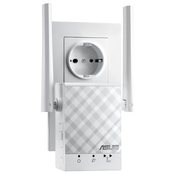  Повторитель беспроводного сигнала Asus RP-AC51 AC750 Wi-Fi белый 