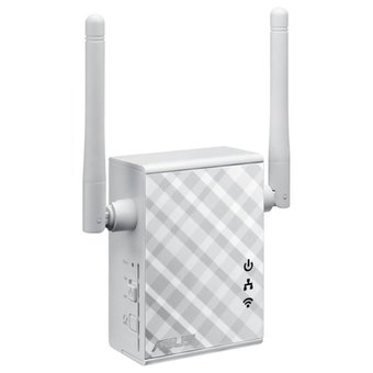  Повторитель беспроводного сигнала Asus RP-N12 N300 Wi-Fi белый 
