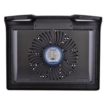  Подставка для ноутбука Titan (TTC-G25T/B4) черный 17"384x312x54мм 20дБ 4xUSB 1x 200ммFAN алюминий/пластик 