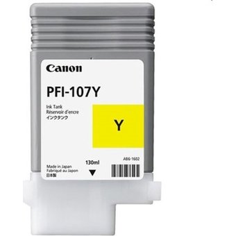  Картридж струйный Canon PFI-107Y 6708B001 желтый (130мл) для Canon iP F680/685/780/785 