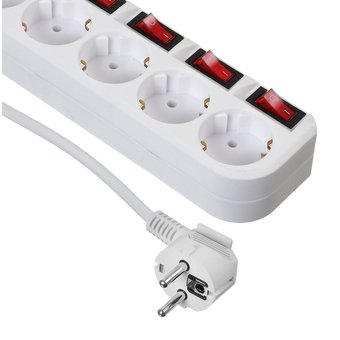  Сетевой фильтр Buro 500SH-5-SW-W 5м (5 розеток) белый 
