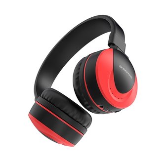  Наушники bluetooth полноразмерные Borofone BO3 Rhyme, red 