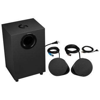  Колонки Logitech G560 LIGHTSYNC PC 2.1 черный 