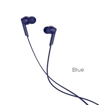 Наушники HOCO M72 Admire universal earphones with mic, blue 