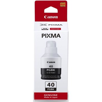  Картридж струйный Canon GI-40 BK 3385C001 черный (170мл) для Canon Pixma G5040/G6040 