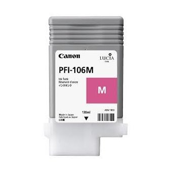  Картридж струйный Canon PFI-106M 6623B001 пурпурный для Canon iPF6300S/6400/6450 