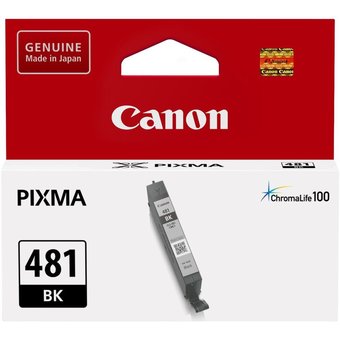  Картридж струйный Canon CLI-481 BK 2101C001 черный для Canon Pixma TS6140/TS8140TS/TS9140/TR7540/TR8540 