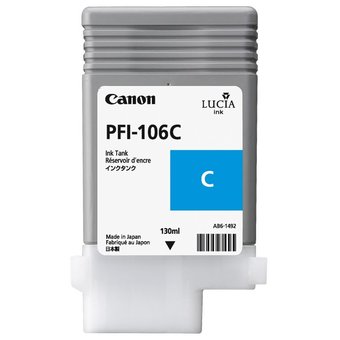  Картридж струйный Canon PFI-106 C 6622B001 голубой для Canon для iPF6300S/6400/6450 