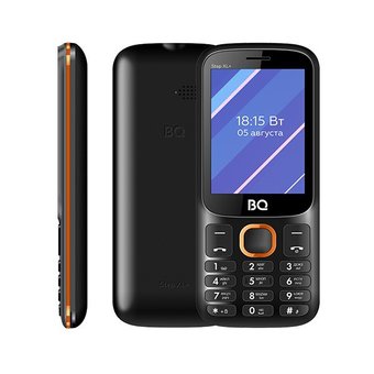  Мобильный телефон BQ 2820 Step XL+ Black+Orange 
