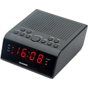  Радиоприемник настольный Telefunken TF-1590 черный/красный 