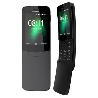  Мобильный телефон Nokia 8110 DS Black (TA-1048) 