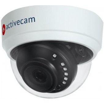  Камера видеонаблюдения ActiveCam AC-H1D1 3.6-3.6мм HD TVI белый 