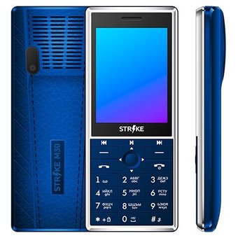  Мобильный телефон Strike M30 Blue 