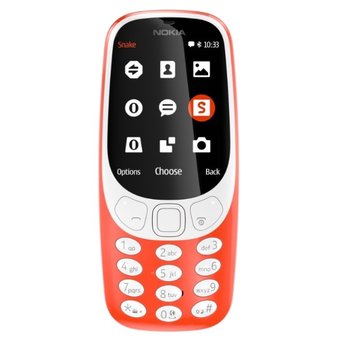  Мобильный телефон Nokia 3310 DS (NOK-A00028102) Red 