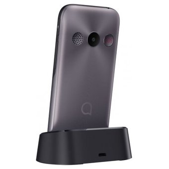  Мобильный телефон Alcatel 2019G Black/Metallic Gray 
