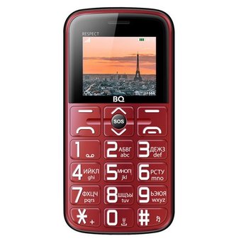  Мобильный телефон BQ 1851 Respect Red 