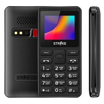  Мобильный телефон Strike S10 Black 