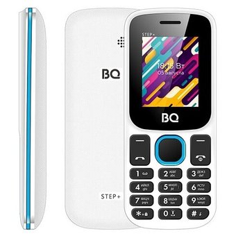  Мобильный телефон BQ 1848 Step+ White+Blue 