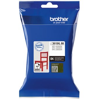  Картридж струйный Brother LC3619XLBK черный (3000стр.) для Brother MFC-J3530DW/J3930DW 