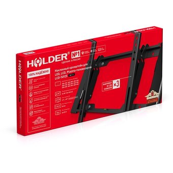  Кронштейн Holder T4925-B черный наклон 