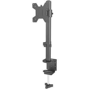  Кронштейн для мониторов ЖК Buro M061 черный 15"-32" макс.8кг крепление к столешнице поворот и наклон 