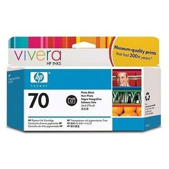  Картридж струйный HP 70 C9449A фото черный (130мл) для HP DJ Z2100/Z3100 