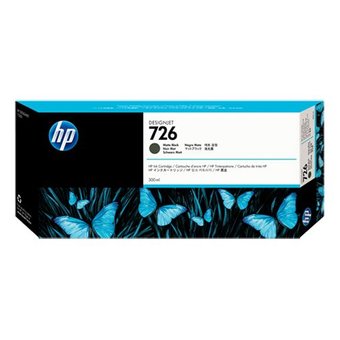  Картридж струйный HP 726 CH575A черный матовый (300мл) для HP DJ 