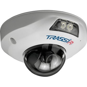  Видеокамера IP Trassir TR-D4111IR1 3.6-3.6мм белый 