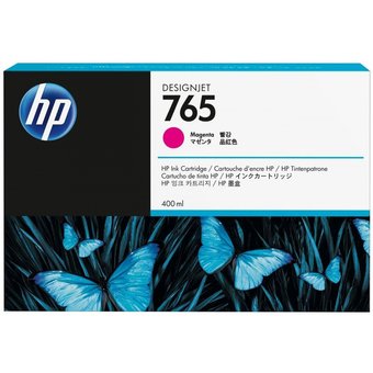  Картридж струйный HP 765 F9J51A пурпурный (400мл) для HP Designjet T7200 
