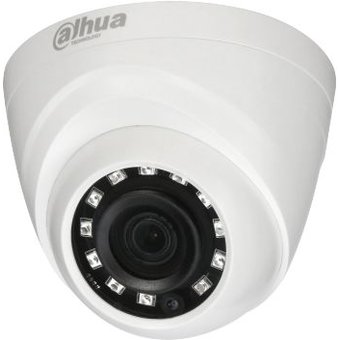  Камера видеонаблюдения Dahua DH-HAC-HDW1400RP-0280B 2.8-2.8мм HD СVI белый 