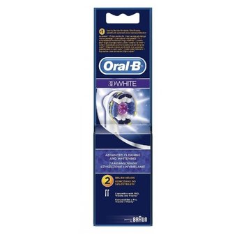  Насадка для зубных щеток Oral-B 3D White (2шт) кроме з/щ серии Sonic 