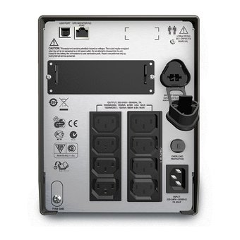 ИБП APC Smart-UPS SMT1500I 1000Вт 1500ВА черный 