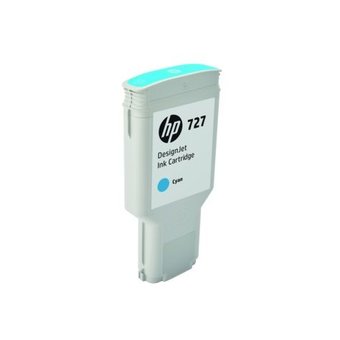  Картридж струйный HP 727 F9J76A голубой (300мл) для HP DJ T1500/T1530/T2500/T2530/T920/T930 