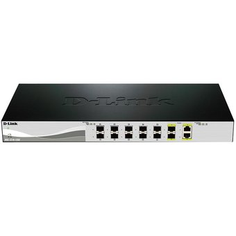  Коммутатор D-Link DXS-1210-16TC 12x10G настраиваемый 