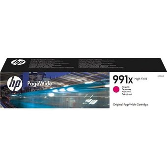  Картридж струйный HP 911X M0J94AE пурпурный (16000мл) для HP PW Pro 755/772/777 