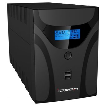  ИБП Ippon Smart Power Pro II Euro 2200 1200Вт 2200ВА черный 