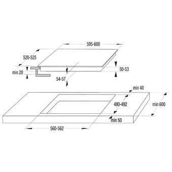  Варочная поверхность Gorenje ECT643WCSC белый 