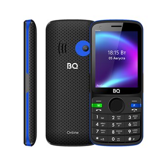 Мобильный телефон BQ 2800G Online Black+Blue 