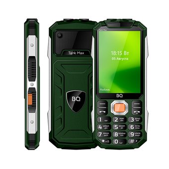  Мобильный телефон BQ 3586 Tank Max Green 