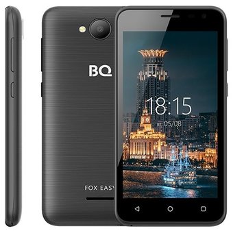  Смартфон BQ BQS-4501G Fox Easy черный 