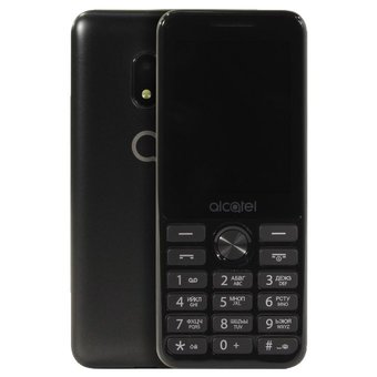  Мобильный телефон Alcatel 2003D OneTouch темно-серый 