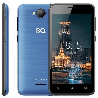  Смартфон BQ BQS-4501G Fox Easy синий 